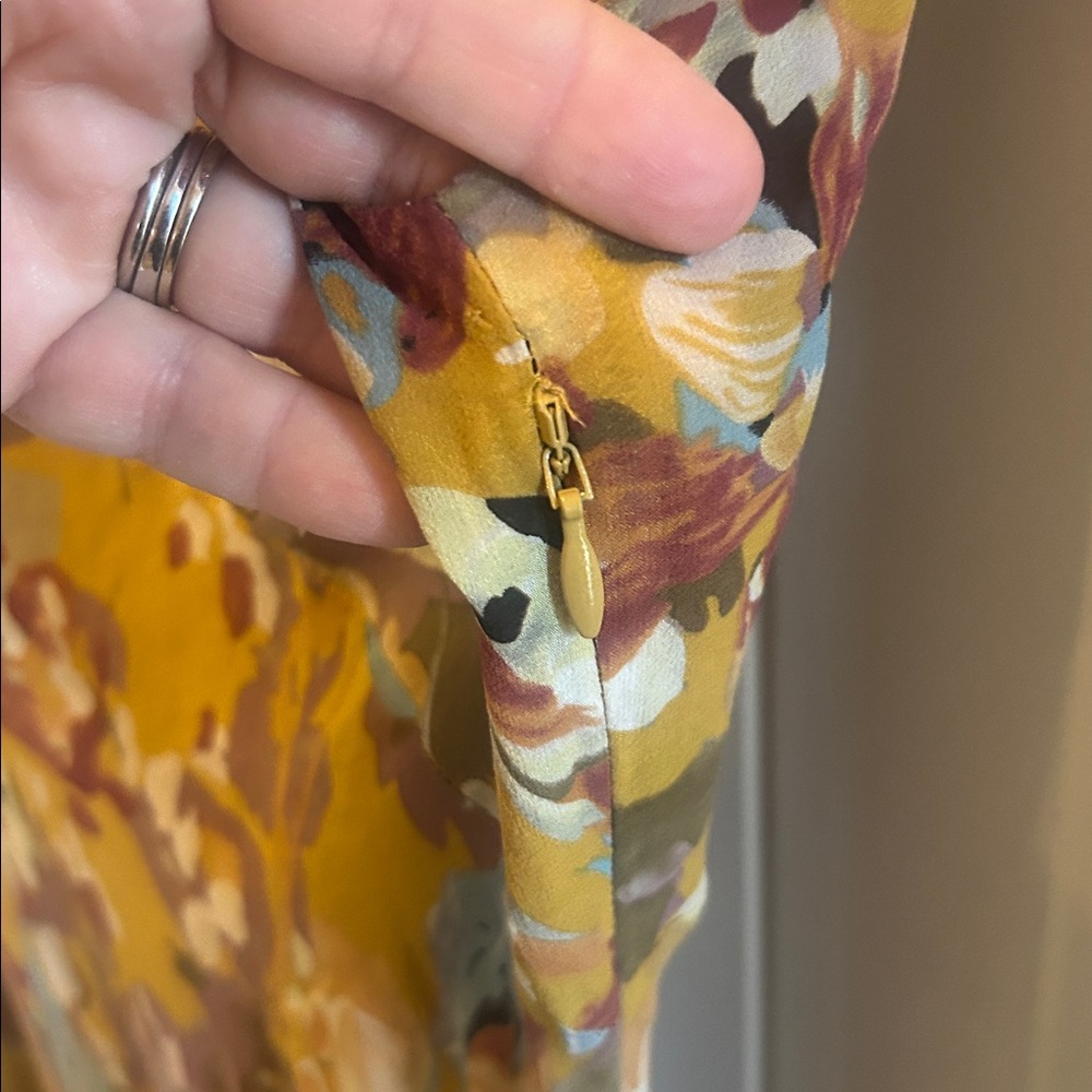 Sundance Silk floral midi dress - Picture 5 of 6
